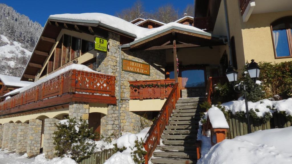 Hotel Ancolie - Champagny En Vanoise La Plagne Zewnętrze zdjęcie