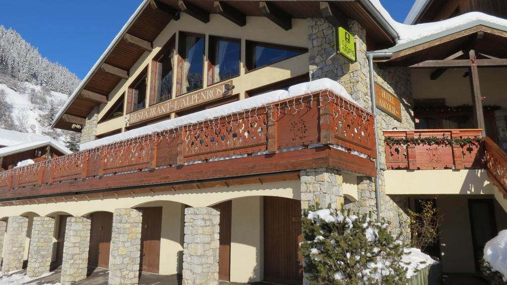 Hotel Ancolie - Champagny En Vanoise La Plagne Zewnętrze zdjęcie